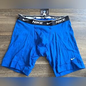 Nike Dri-Fit Essential Cotton Stretch Boxer Brief Blue